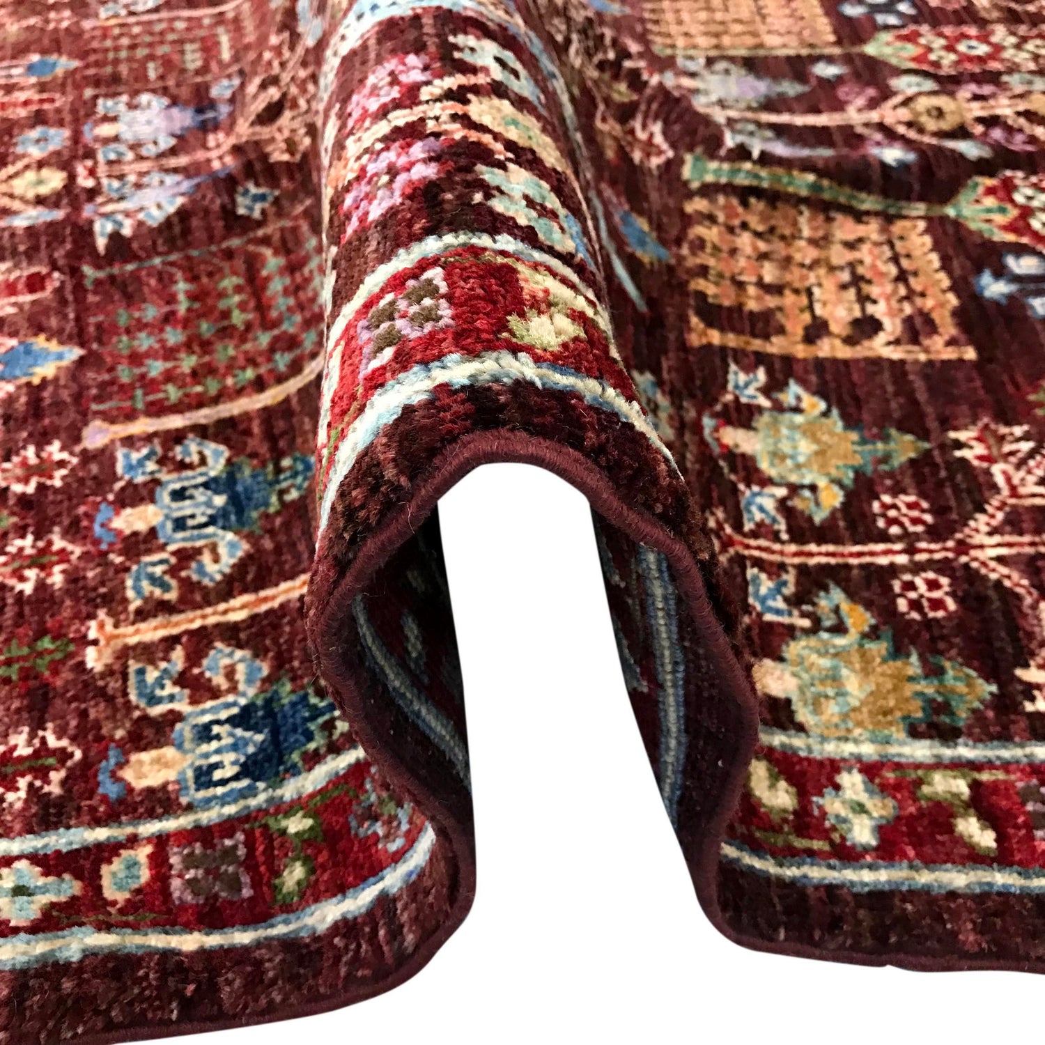 Hand Knotted Modern Tree of Life Rug 3' 5" x 5' 0" ft / 104 x 153 cm - No. B31328