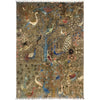 Shikargah Wool Carpet 5' 9" x 7' 9" ft / 175 x 237 cm - No. B31330