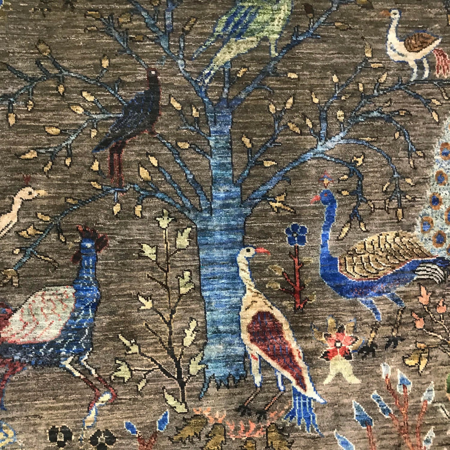 Shikargah Wool Carpet 5' 9" x 7' 9" ft / 175 x 237 cm - No. B31330