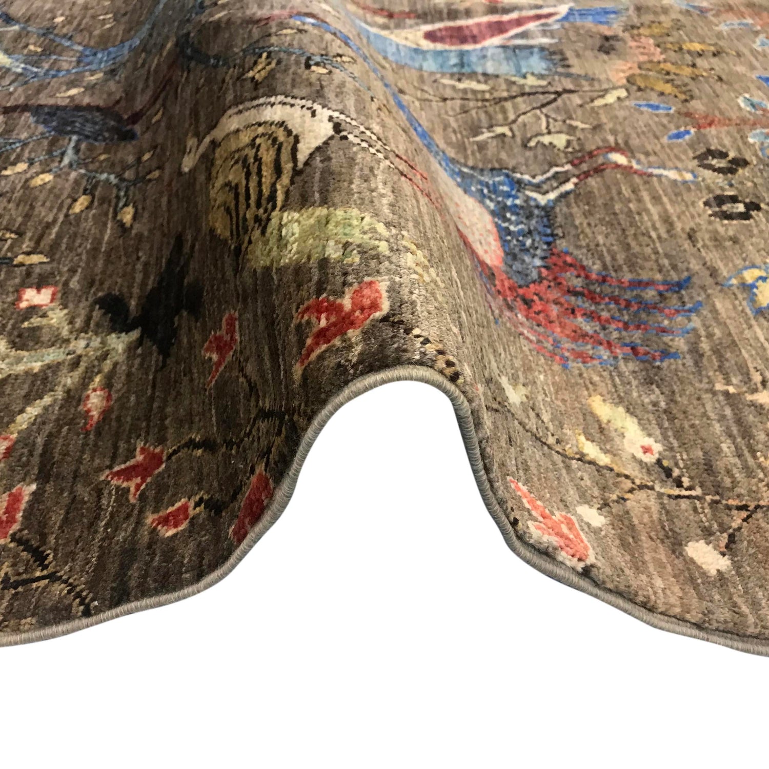 Shikargah Wool Carpet 5' 9" x 7' 9" ft / 175 x 237 cm - No. B31330