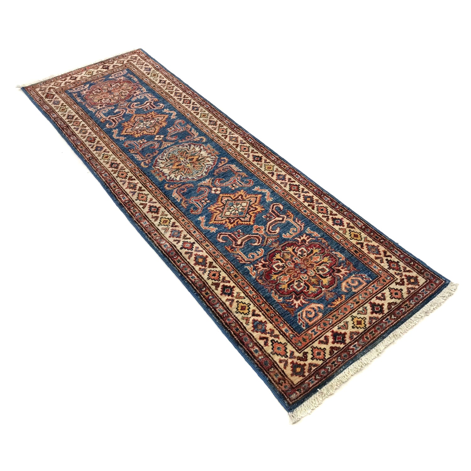 Supreme Kazak Runner Carpet 1' 11" x 6' 0" ft / 59 x 184 cm - No. B31602