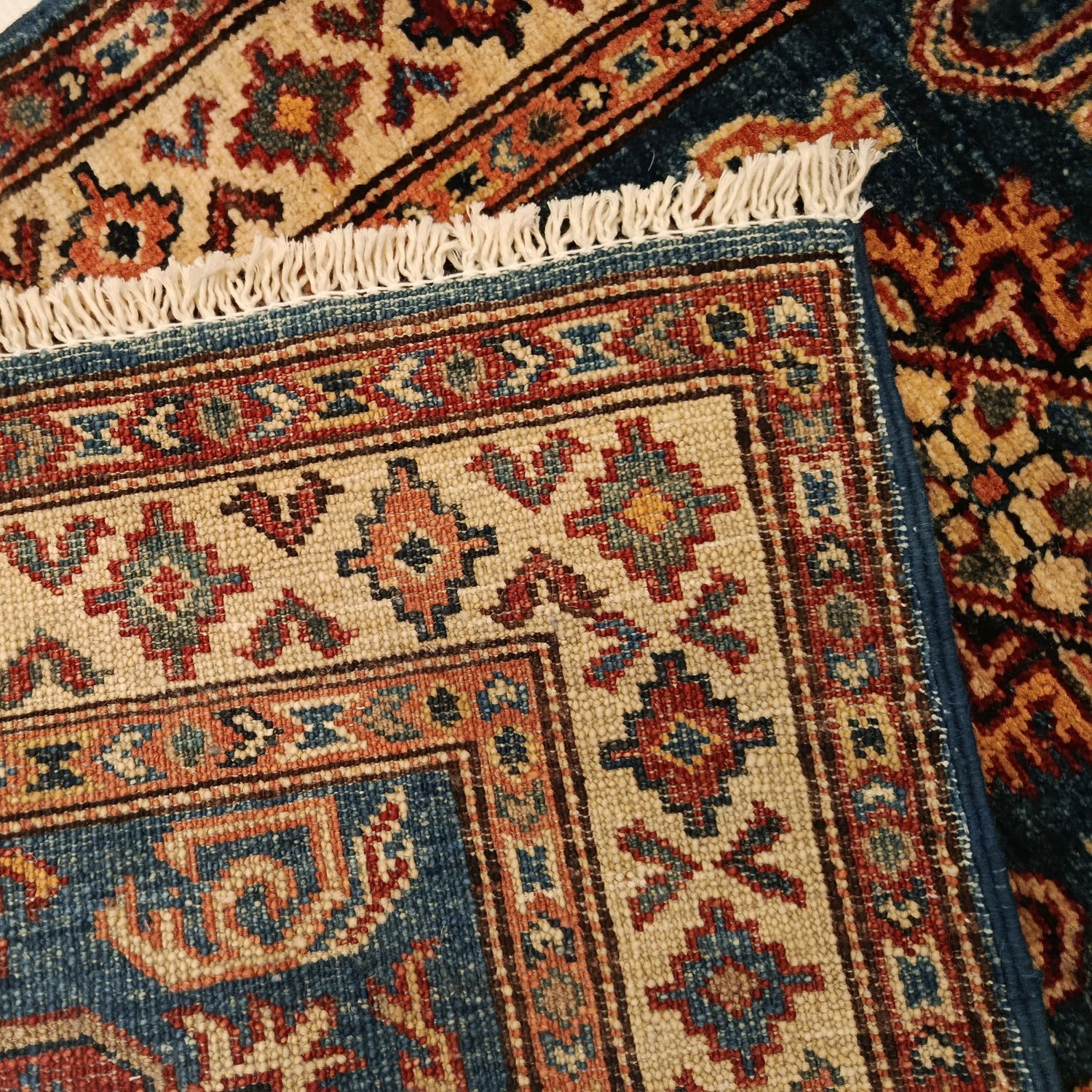 Supreme Kazak Runner Carpet 2' 0" x 6' 0" ft / 61 x 183 cm - No. B31603