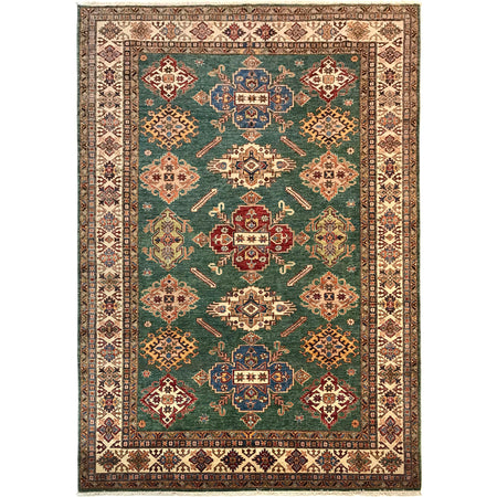High-Quality Kazak Area Rug 6' 11" x 10' 0" ft / 210 x 305 cm - No. B31613