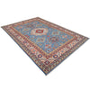 Blue Color Kazak Rug 6' 6" x 9' 9" ft / 199 x 296 cm - No. B31614
