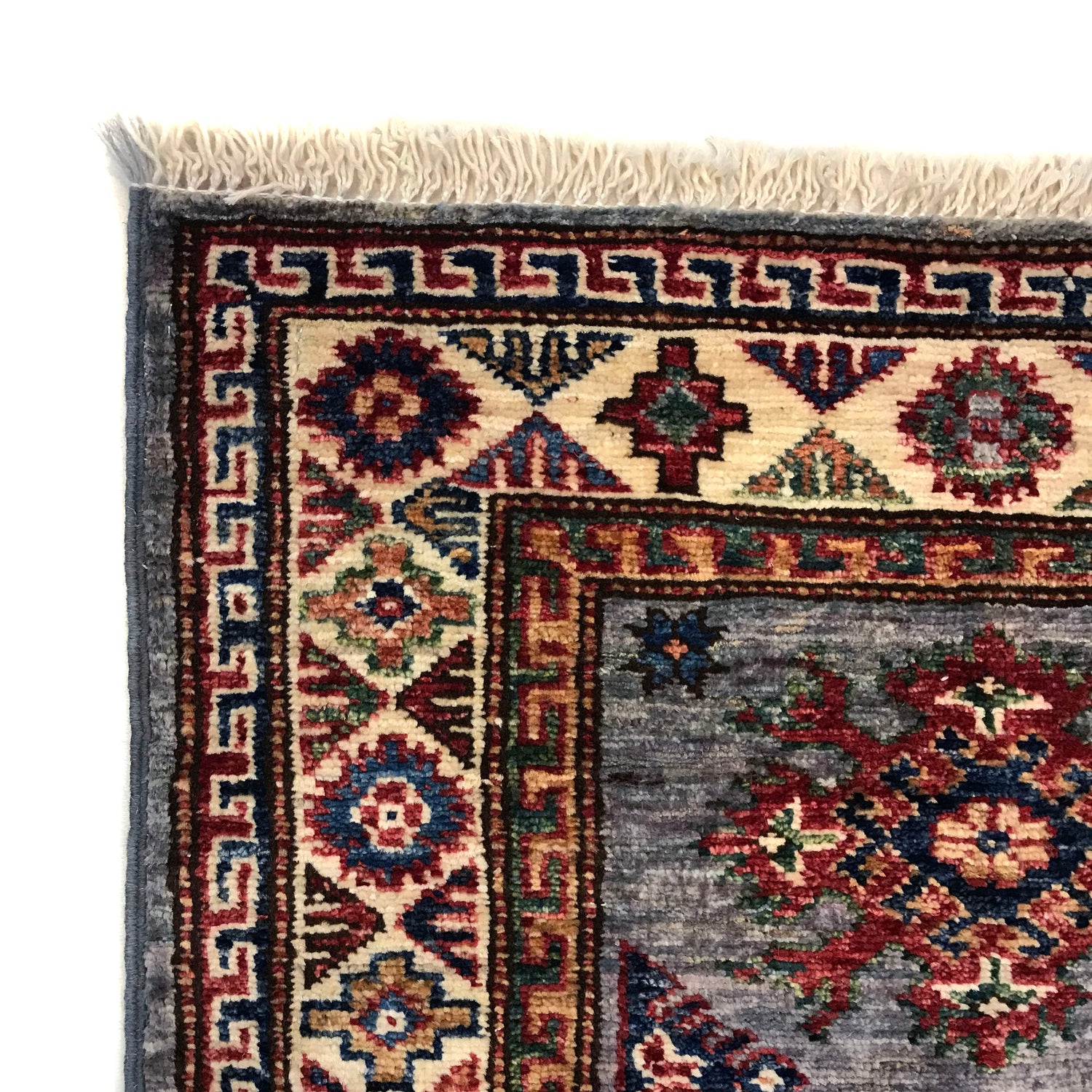 Premium Hand Knotted Kazak Runner Rug 2' 2" x 5' 8" ft / 65 x 173 cm - No. B31617