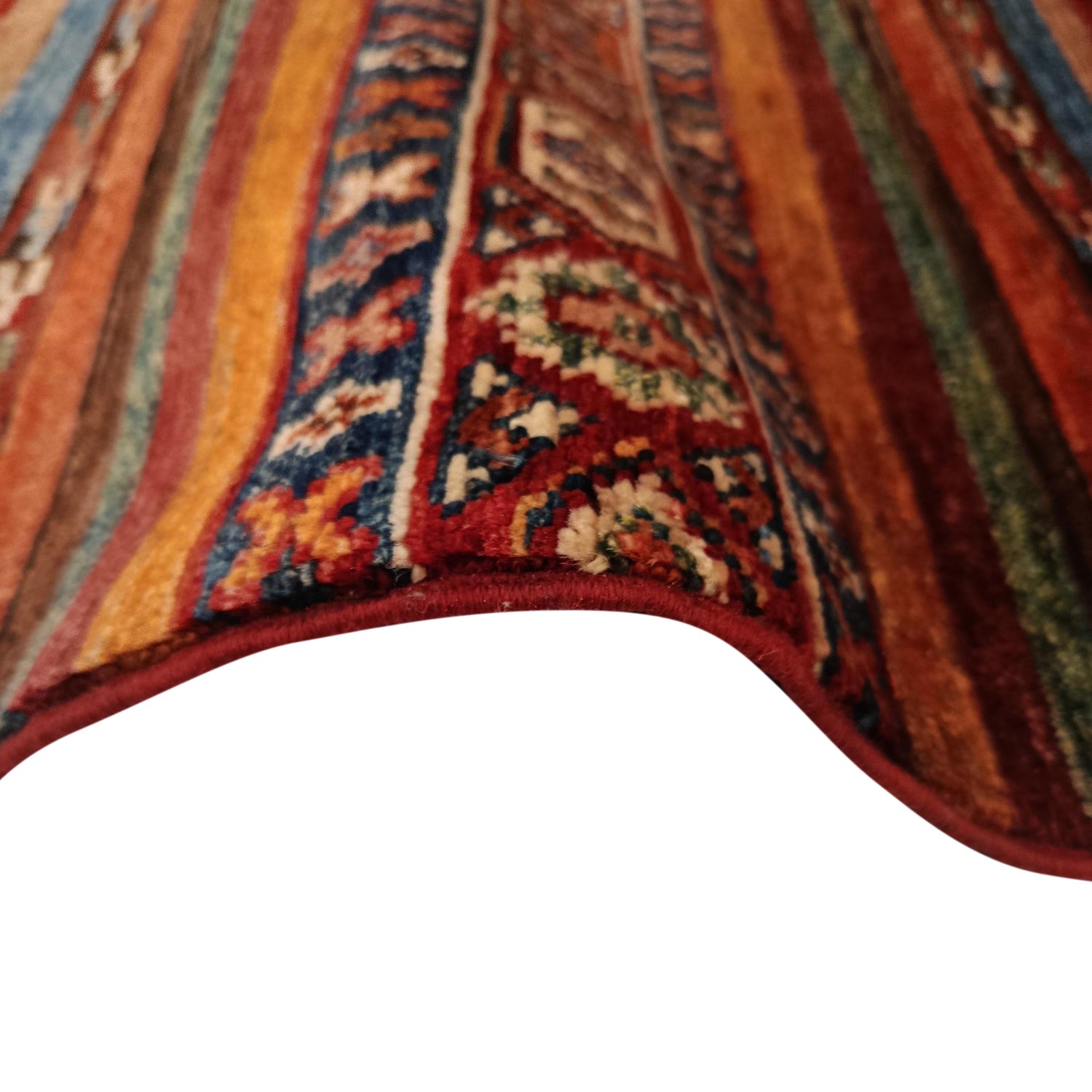 Hand Knotted Persian Style Khurjin Rug 2' 10" x 4' 1" ft / 87 x 125 cm - No. B31816