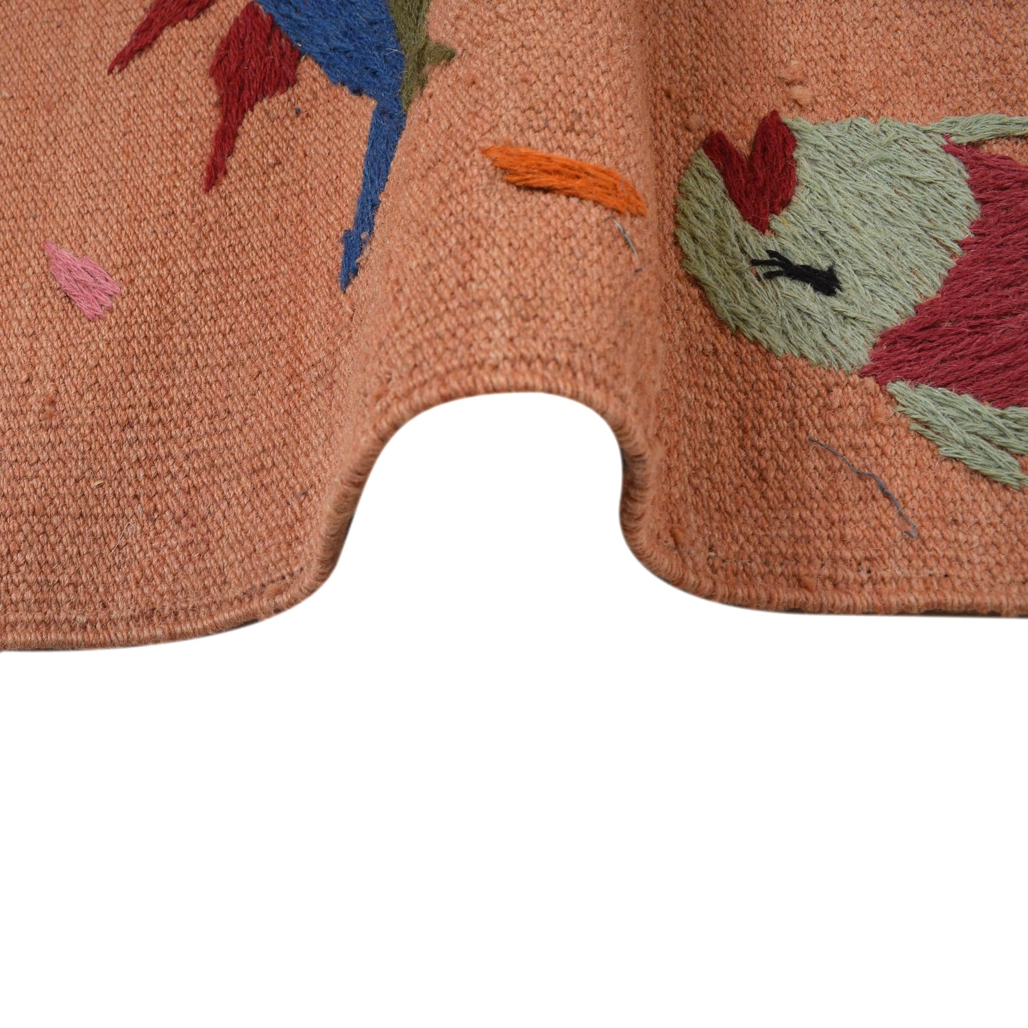 Hand Made Embroidery Kilim 2' 8" x 12' 10" ft / 82 x 392 cm - No. B32076