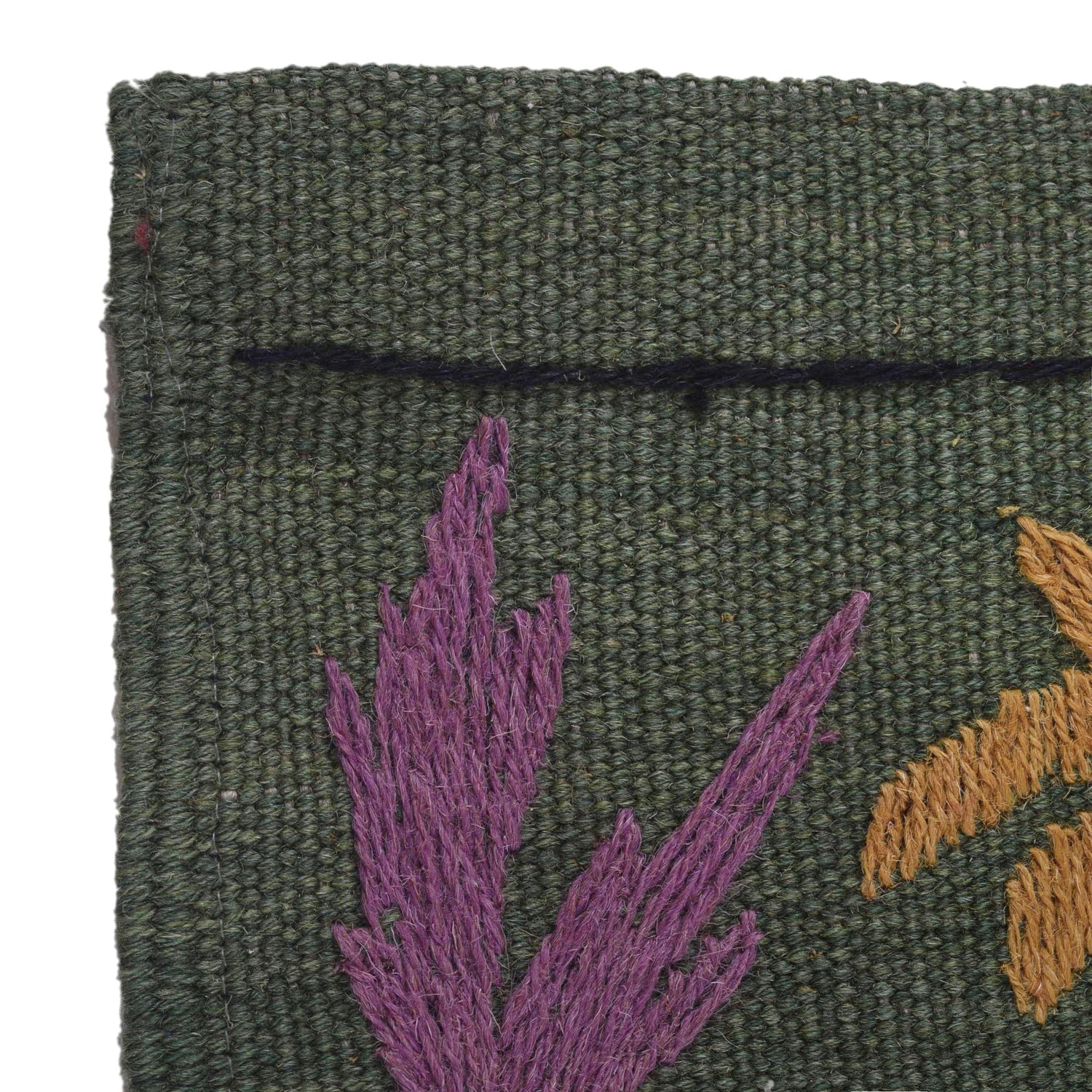 Hand Made Embroidery Kilim 2' 0"x 5' 10" ft / 60 x 179 cm - No. B32079