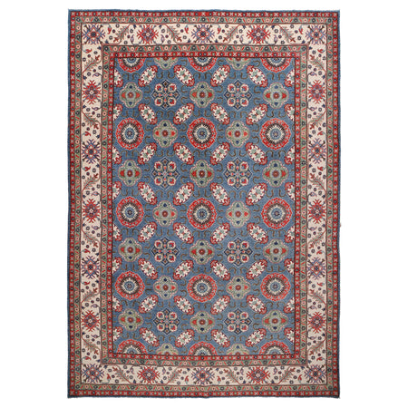 Handmade Kazak Area Rug 9' 8" x 14' 0" ft / 294 x 421 cm - No. B33012