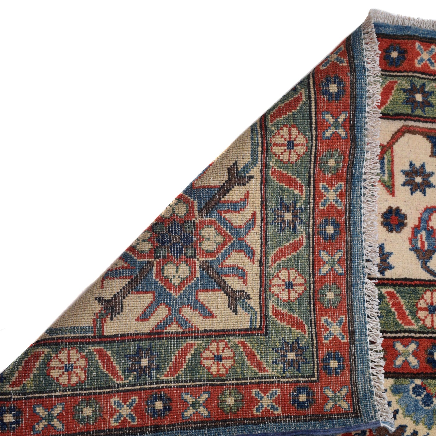 Handmade Kazak Area Rug 9' 8" x 14' 0" ft / 294 x 421 cm - No. B33012