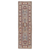 Hand knotted Kazak Runner Carpet 2' 7" x 9' 9" ft / 78 x 297 cm - No. B33015
