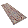 Hand knotted Kazak Runner Carpet 2' 7" x 9' 9" ft / 78 x 297 cm - No. B33015