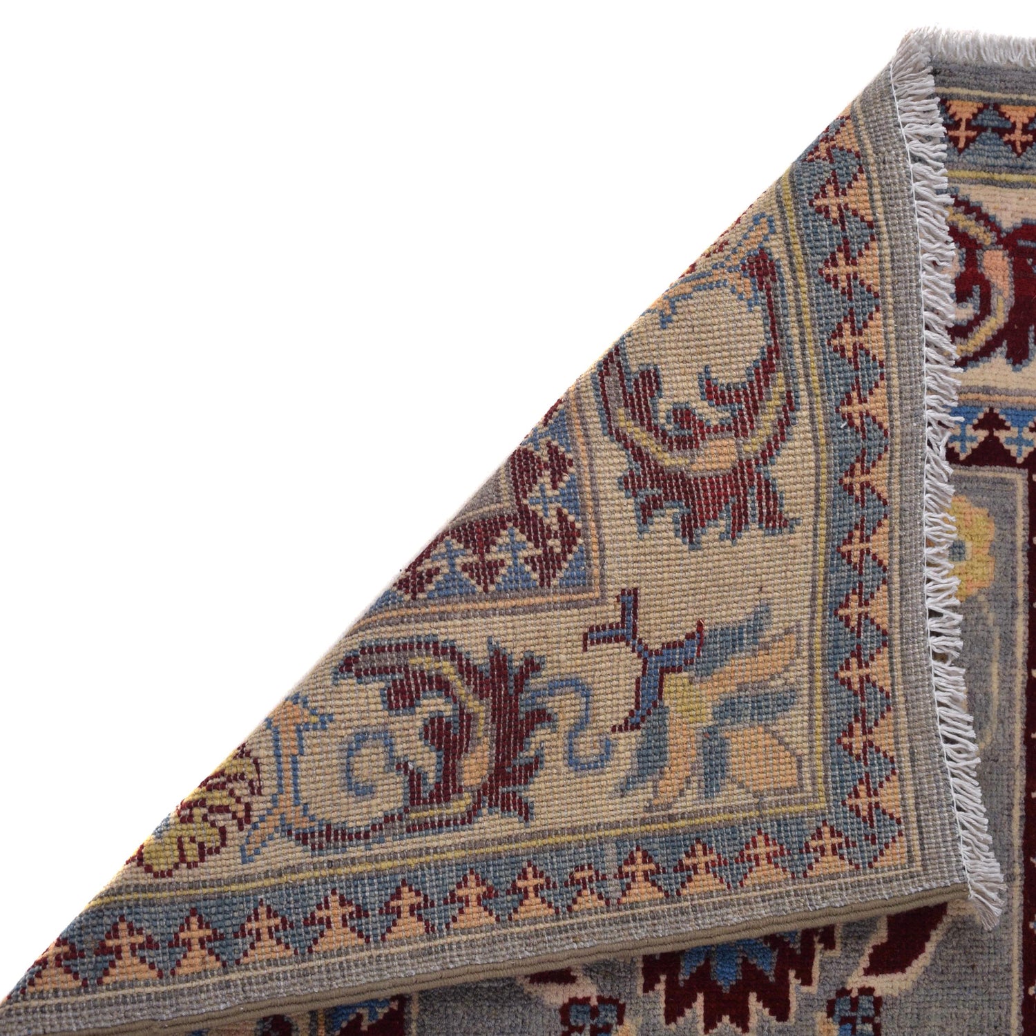 Hand knotted Kazak Runner Carpet 2' 7" x 9' 9" ft / 78 x 297 cm - No. B33015