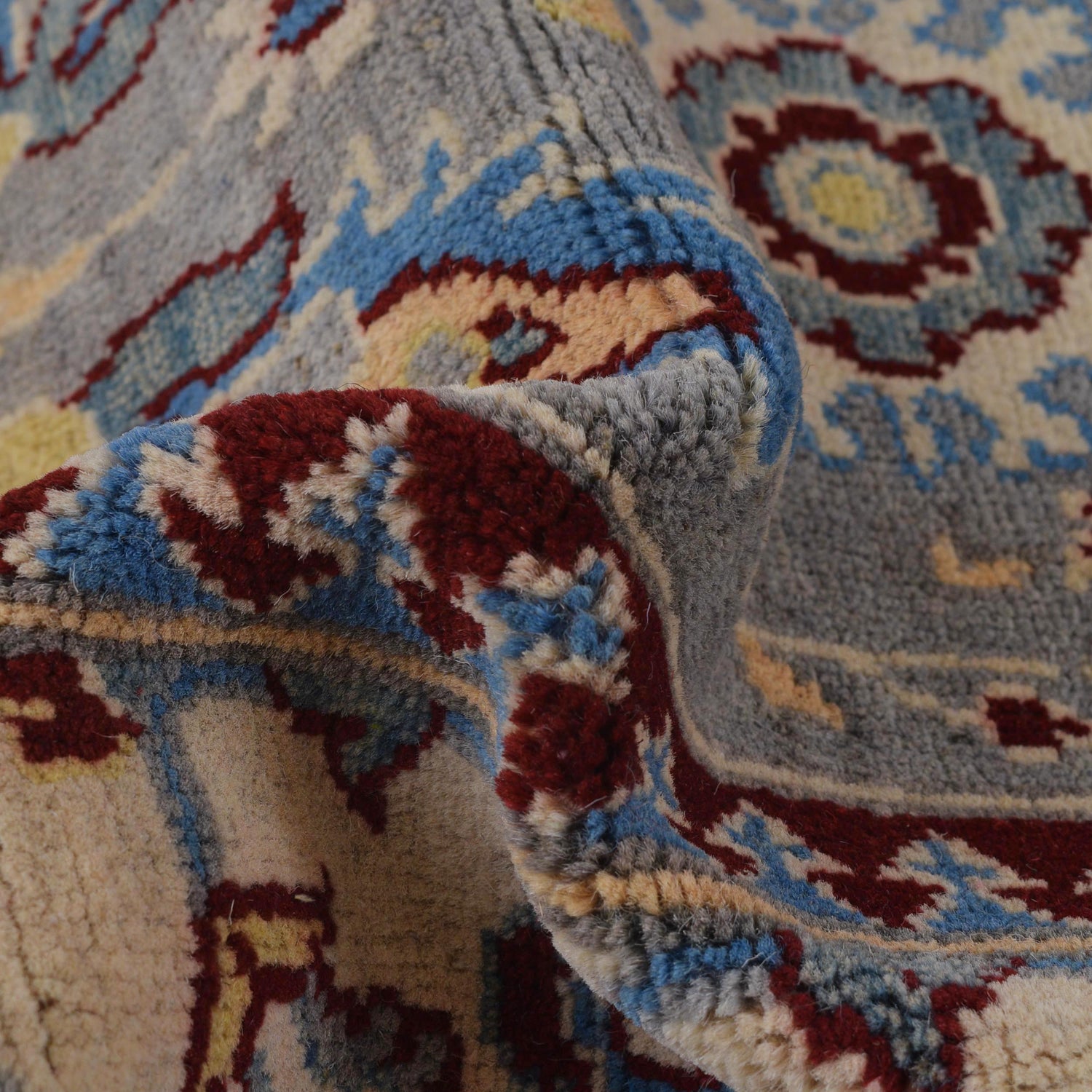 Hand knotted Kazak Runner Carpet 2' 7" x 9' 9" ft / 78 x 297 cm - No. B33015