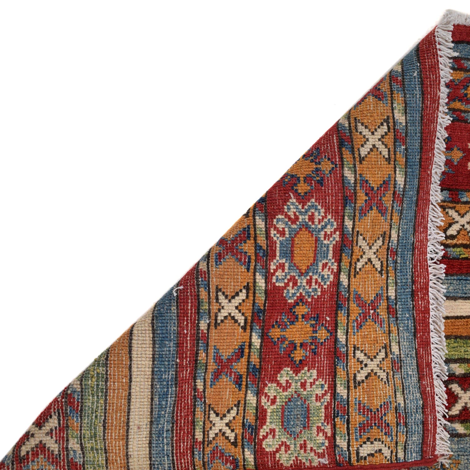 Hand Knotted Khurjeen Oriental Rug 4' 0" x 5' 9" ft / 123 x 174 cm - No. B33016