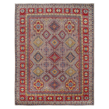 Handmade Kazak Area Rug 9' 0" x 11' 9" ft / 274 x 357 cm - No. B33043