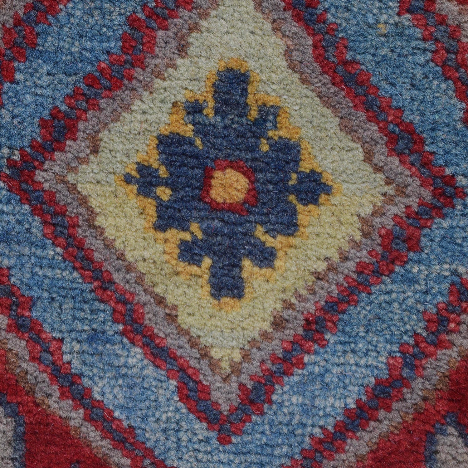 Handmade Kazak Area Rug 9' 0" x 11' 9" ft / 274 x 357 cm - No. B33043
