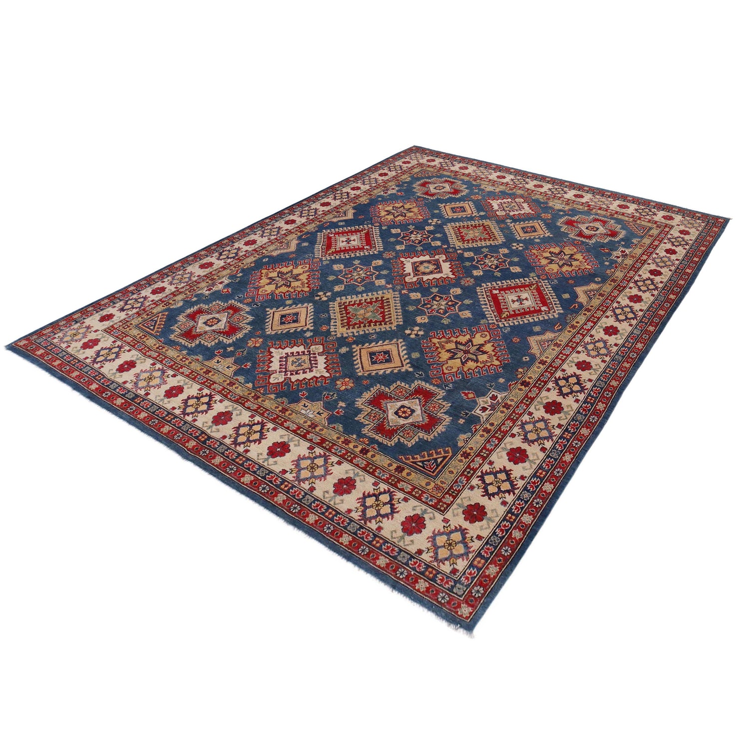 Blue Color Kazak Rug 8' 3" x 10' 0" ft / 252 x 304 cm - No. B33044