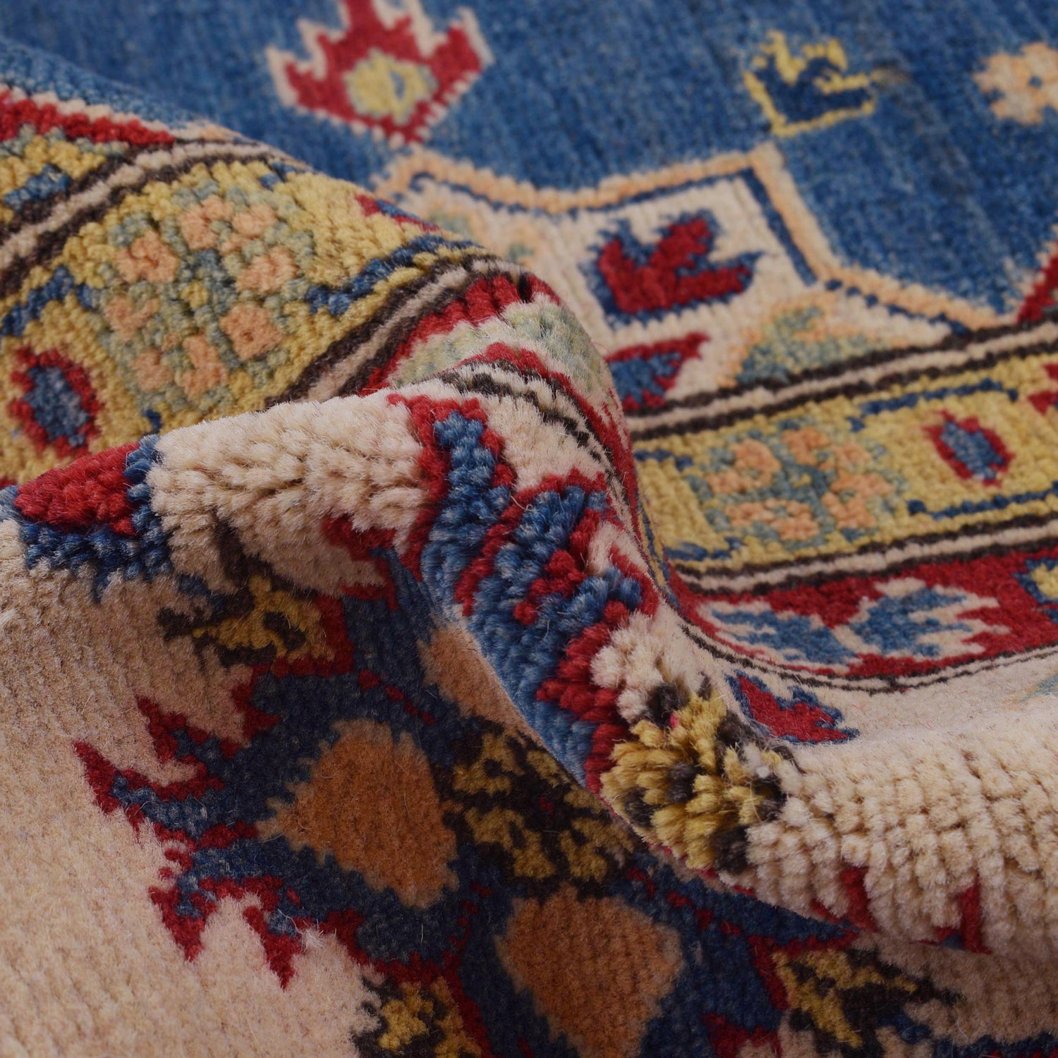 Blue Color Kazak Rug 8' 3" x 10' 0" ft / 252 x 304 cm - No. B33044