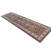 Hand knotted Kazak Runner Carpet 2' 8" x 9' 10" ft / 82 x 300 cm - No. B33046