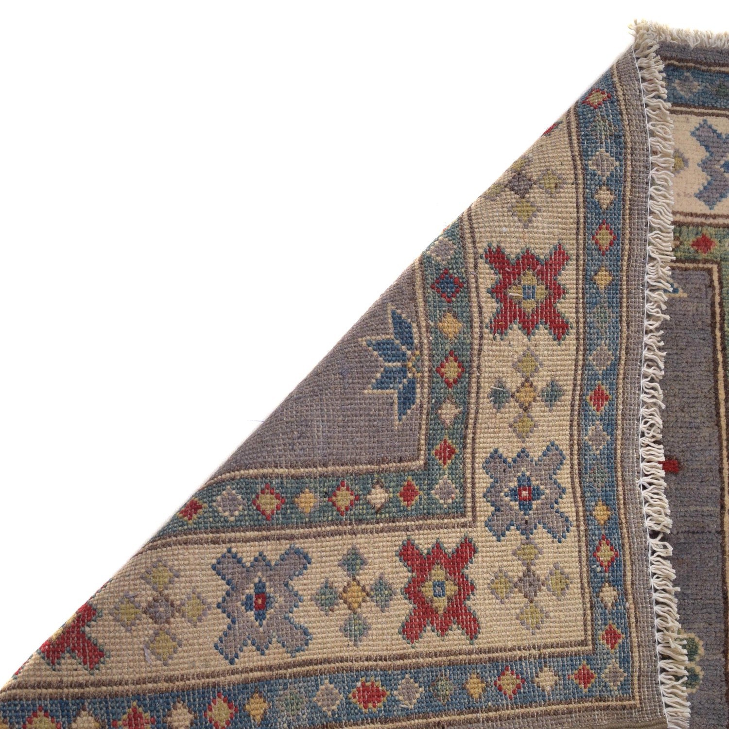 Hand knotted Kazak Runner Carpet 2' 8" x 9' 10" ft / 82 x 300 cm - No. B33046