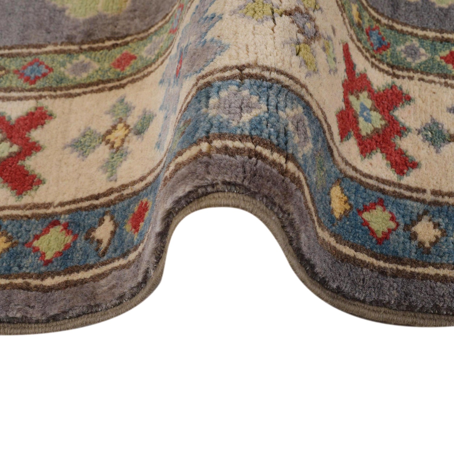 Hand knotted Kazak Runner Carpet 2' 8" x 9' 10" ft / 82 x 300 cm - No. B33046