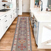 Hand knotted Kazak Runner Carpet 2' 8" x 9' 10" ft / 82 x 300 cm - No. B33046