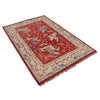 Handmade Picture Area Rug 4' 1" x 6' 0" ft / 124 x 182 cm - No. B33050