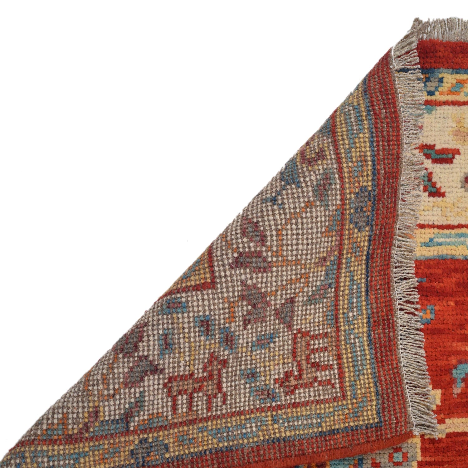 Handmade Picture Area Rug 4' 1" x 6' 0" ft / 124 x 182 cm - No. B33050