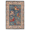 Handmade Picture Area Rug 4' 0" x 6' 1" ft / 122 x 185 cm - No. B33051