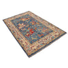 Handmade Picture Area Rug 4' 0" x 6' 1" ft / 122 x 185 cm - No. B33051