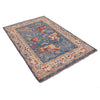 Handmade Picture Area Rug 4' 0" x 6' 1" ft / 122 x 185 cm - No. B33051