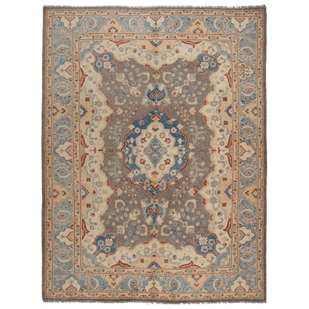 Turkish Design Oushak Rug 8' 6" x 10' 9" ft / 258 x 327 cm - No. B33052