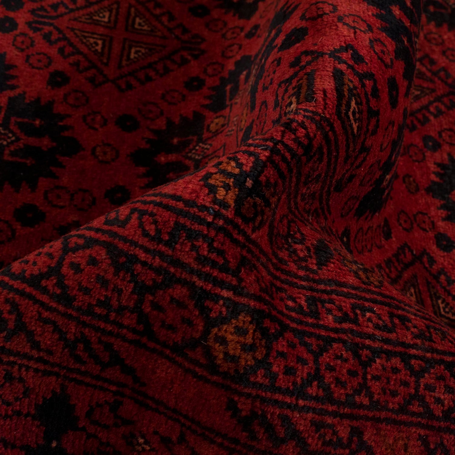 Afghan Khal Mohammadi Rug 6' 8" x 9' 7" ft / 202 x 292 cm - No. B33053