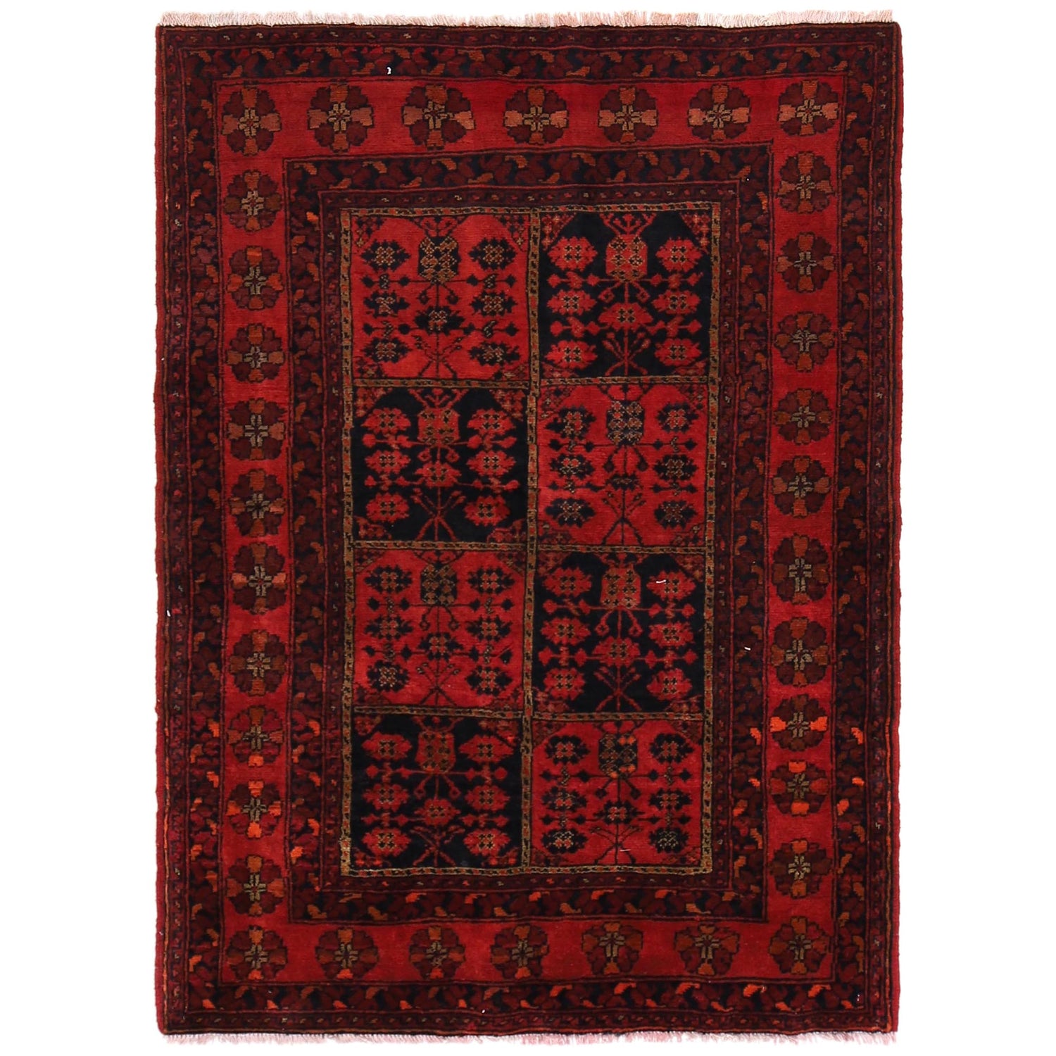 Handmade Khal Mohammadi Area Rug 3' 6" x 4' 11" ft / 107 x 149 cm - No. B33056