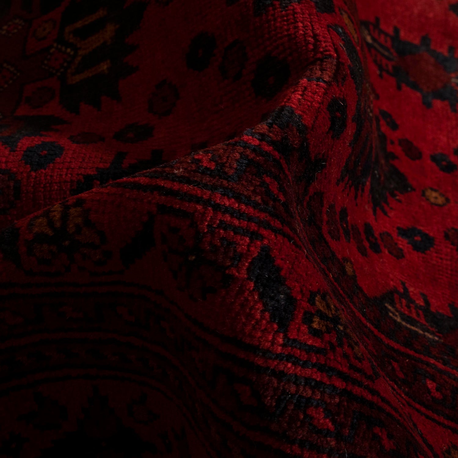 Handmade Khal Mohammadi Area Rug 6' 4" x 9' 3" ft / 193 x 282 cm - No. B33058