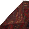 Handmade Afghan Carpet 3' 9" x 4' 0" ft / 114 x 122 cm - No. B33062