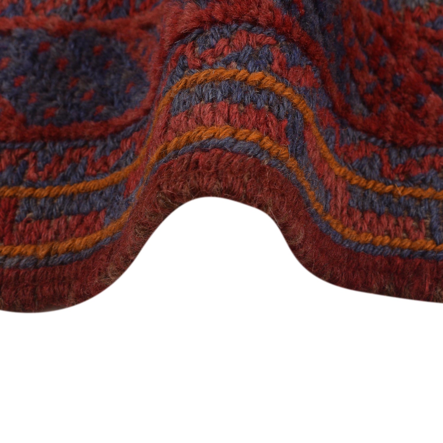 Handmade Wool Mushwani Rug 4' 9" x 5' 10" ft / 145 x 179 cm - No. B33065