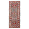 Oriental Kazak Runner Rug 2' 8" x 6' 6" ft / 80 x 197 cm - No. B33076
