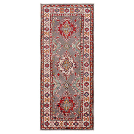 Oriental Kazak Runner Rug 2' 8" x 6' 6" ft / 80 x 197 cm - No. B33076