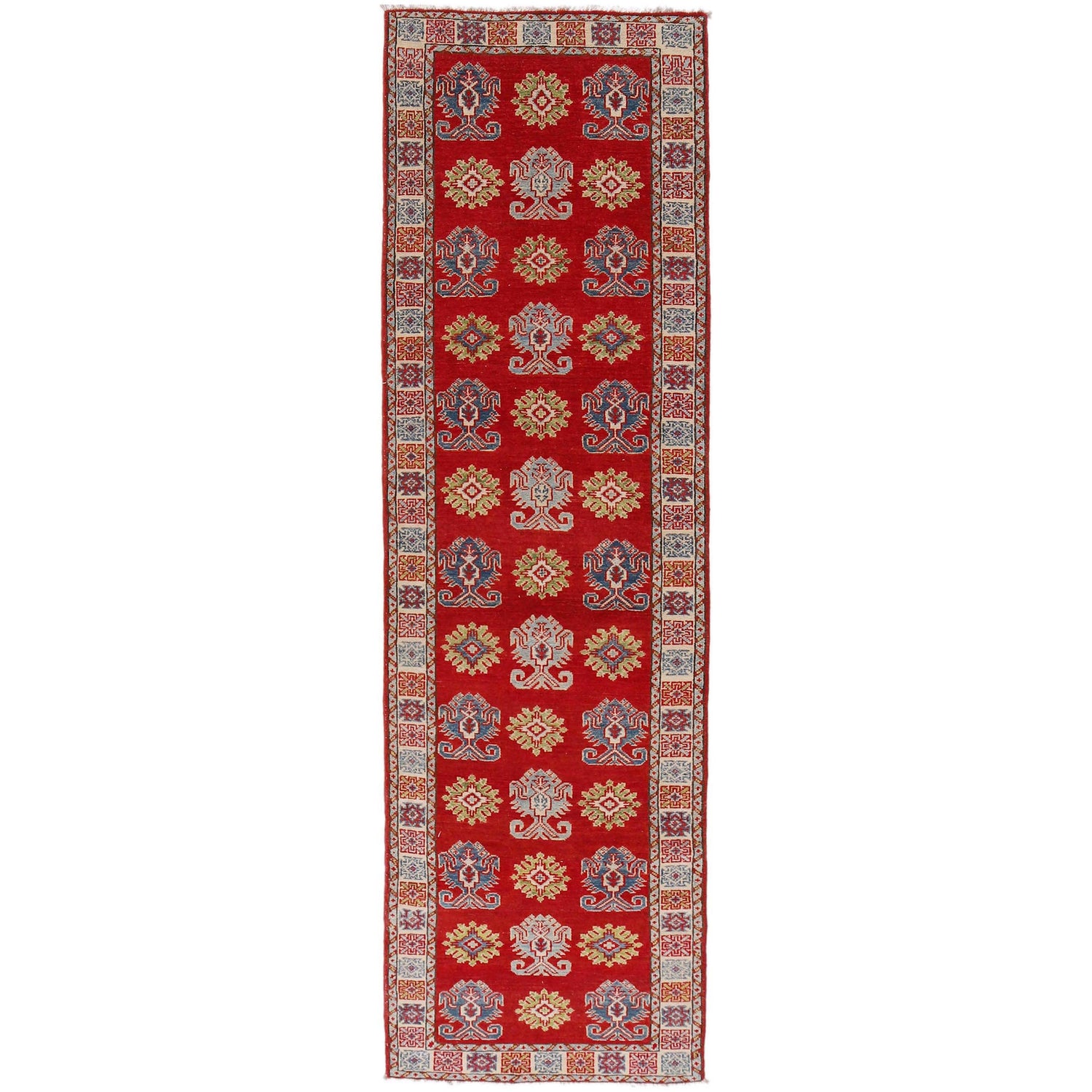 Oriental Kazak Runner Rug 2' 8" x 9' 3" ft / 81 x 281 cm - No. B33085