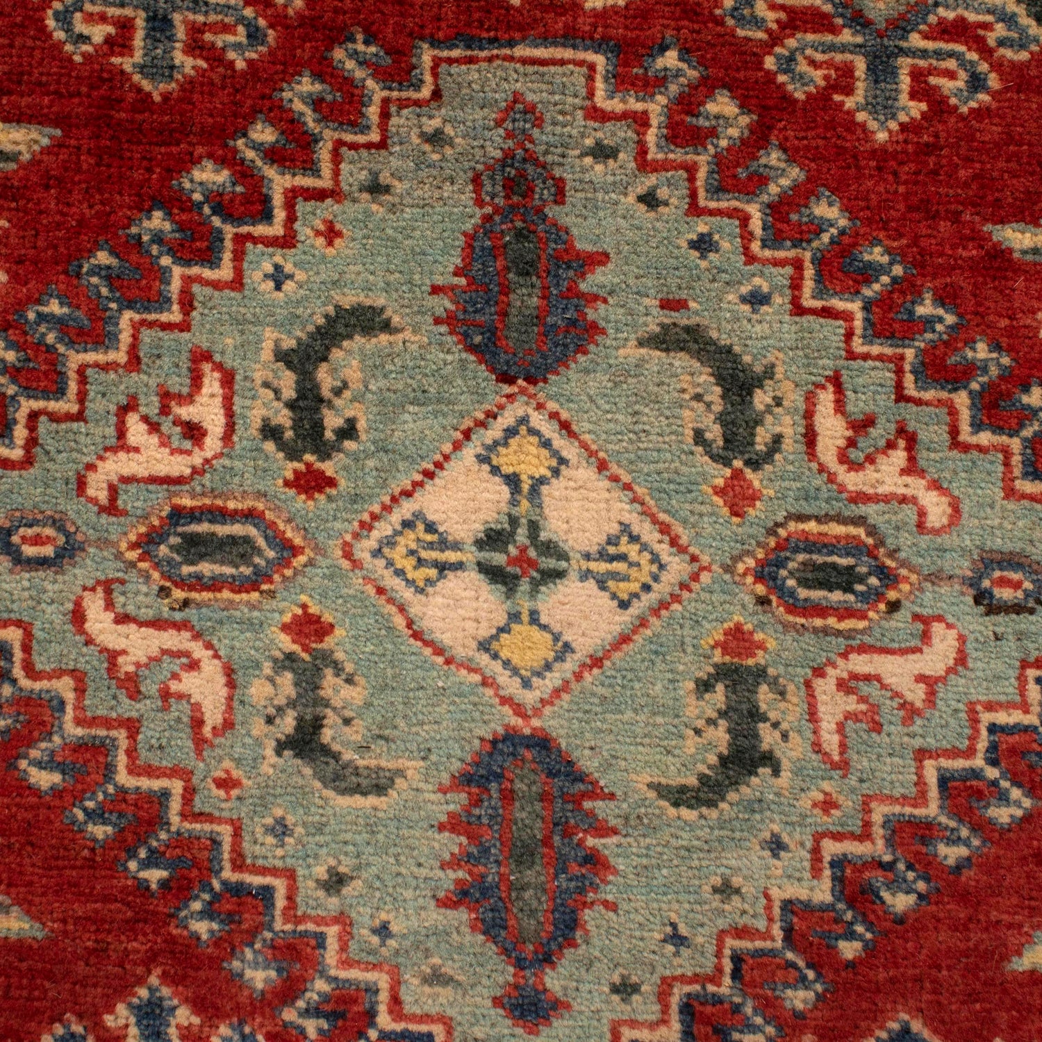 Hand knotted Kazak Runner Carpet 2' 10" x 9' 3" ft / 85 x 283 cm - No. B33093