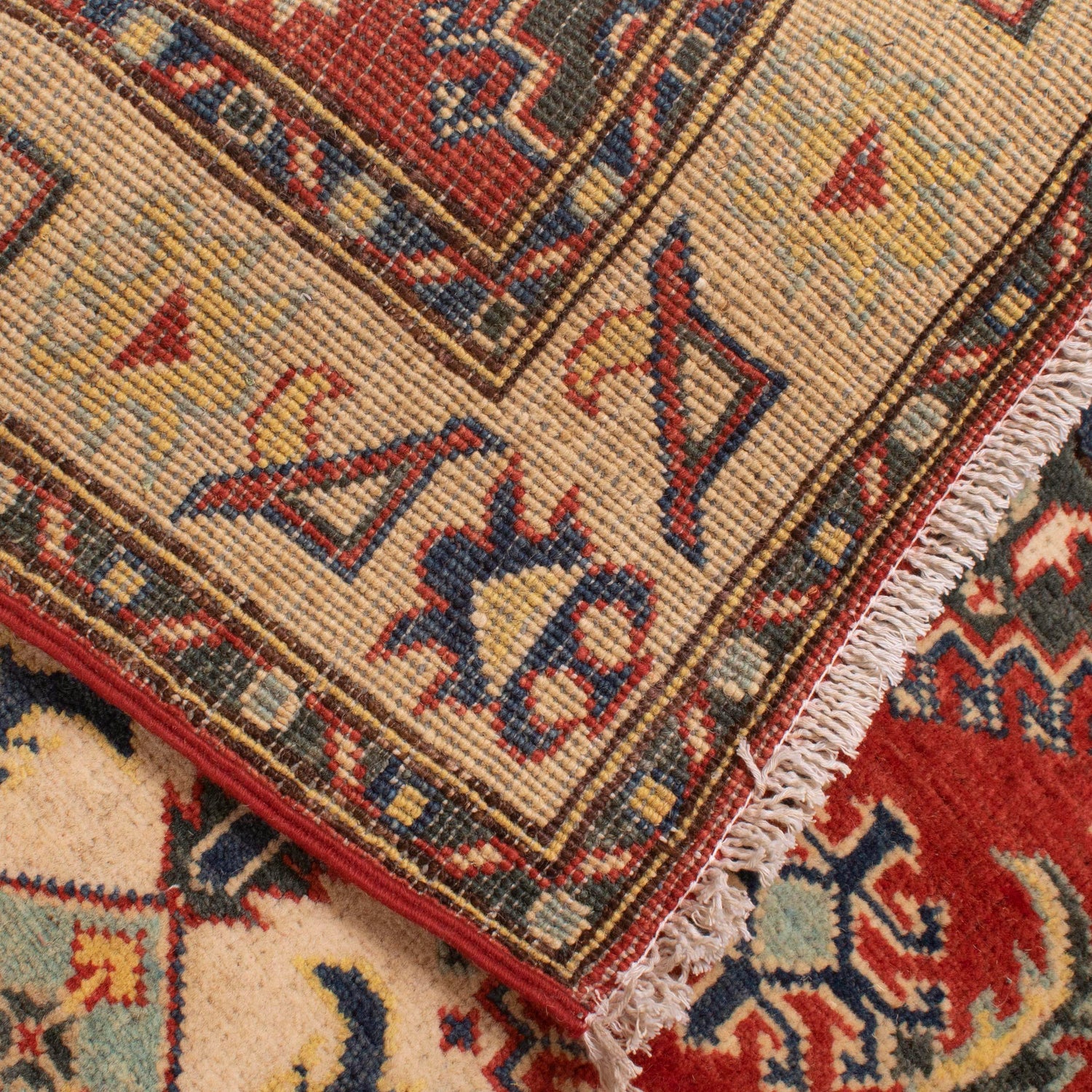 Hand knotted Kazak Runner Carpet 2' 10" x 9' 3" ft / 85 x 283 cm - No. B33093
