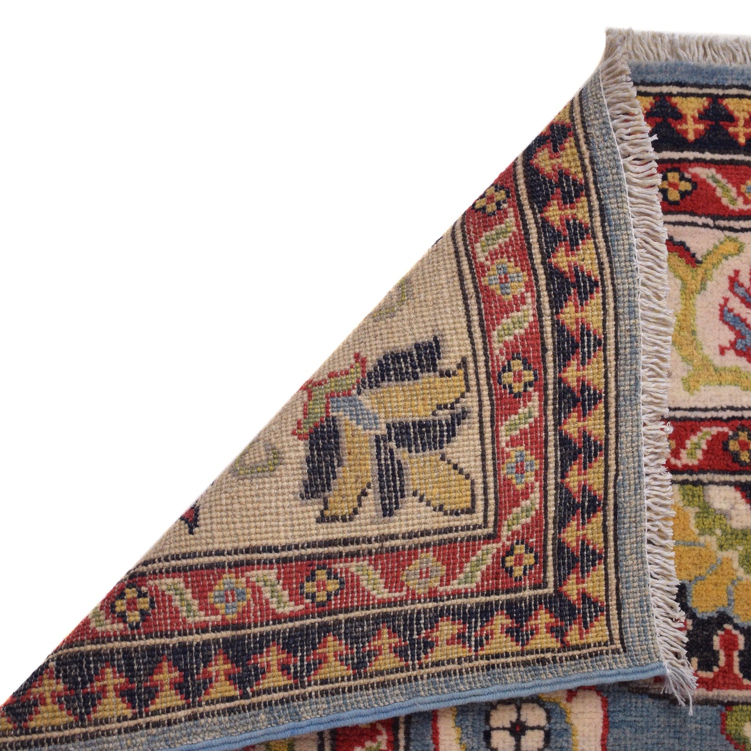 Oriental Kazak Runner Rug 3' 1" x 12' 10" ft / 93 x 391 cm - No. B33095