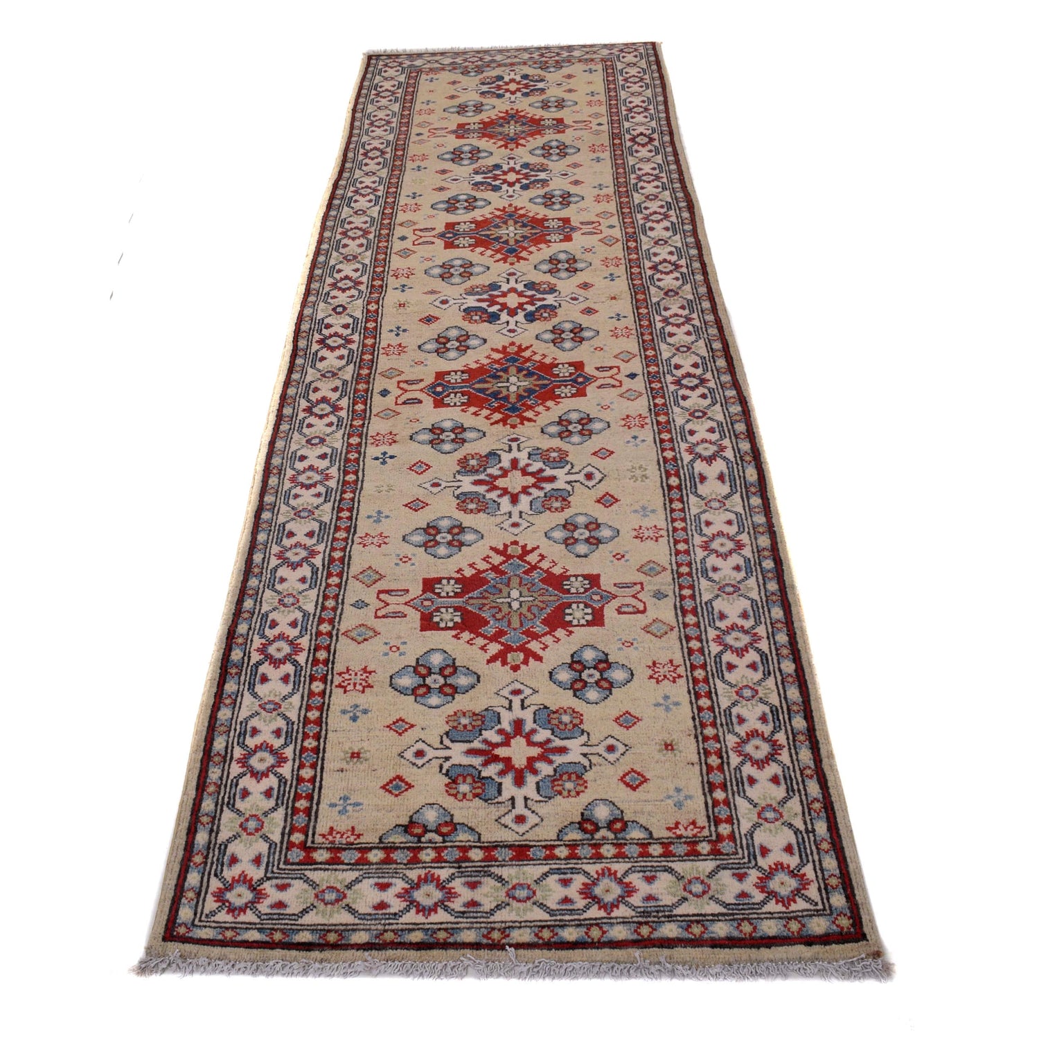 Oriental Kazak Runner Rug 2' 9" x 9' 7" ft / 83 x 293 cm - No. B33096