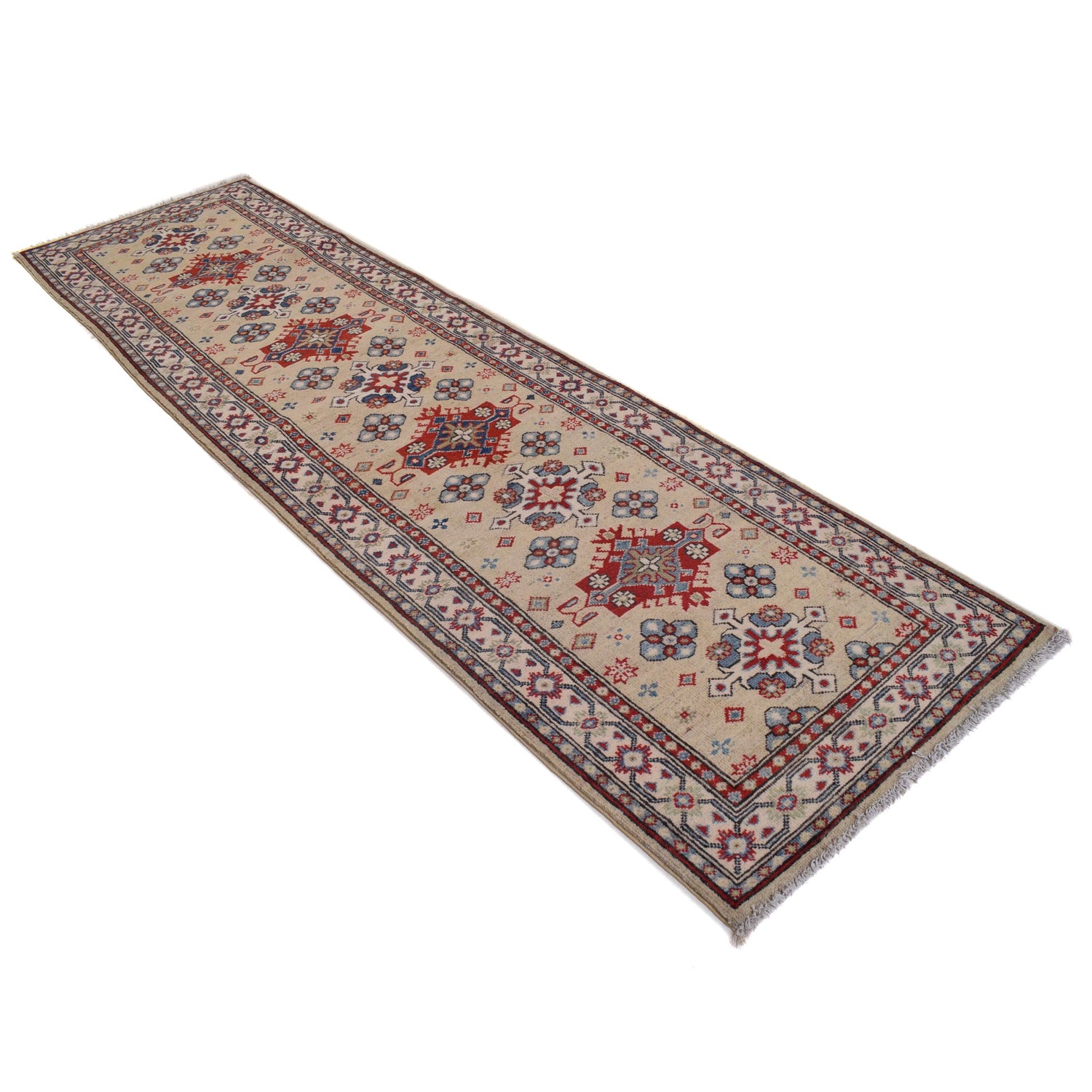 Oriental Kazak Runner Rug 2' 9" x 9' 7" ft / 83 x 293 cm - No. B33096