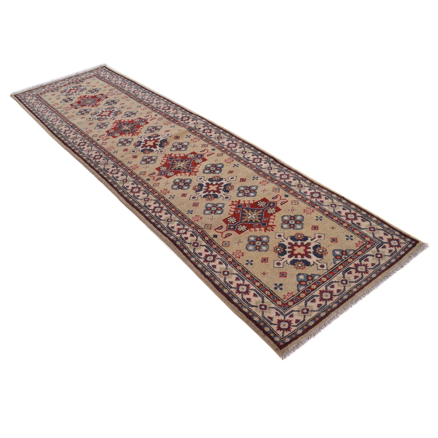 Oriental Kazak Runner Rug 2' 9" x 9' 7" ft / 83 x 293 cm - No. B33096