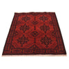 Handwoven Khal Mohammadi Afghan Carpet 3' 4" x 4' 9" ft / 102 x 144 cm - No. B34182