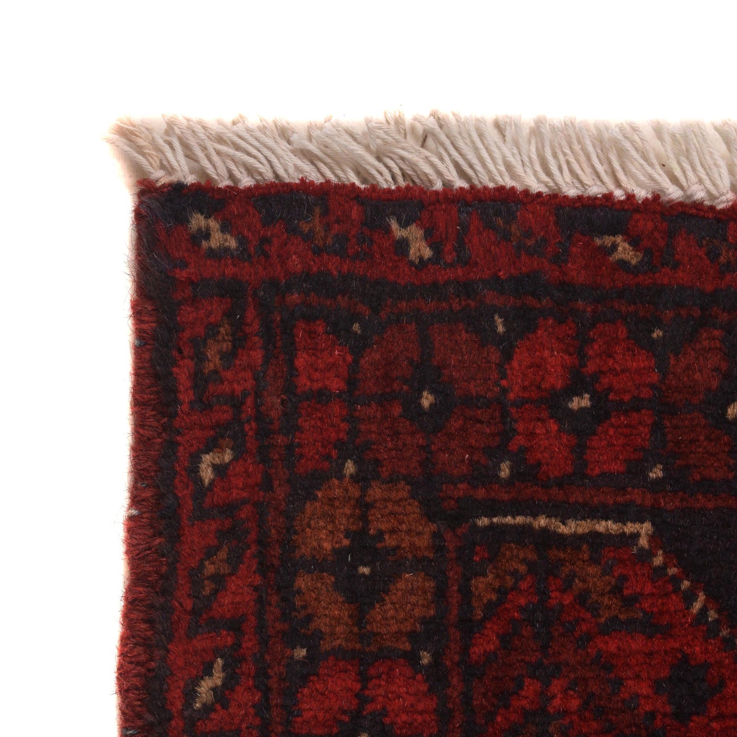 Red Color Khal Mohammadi Rug 3' 5" x 4' 8" ft / 104 x 141 cm - No. B34185
