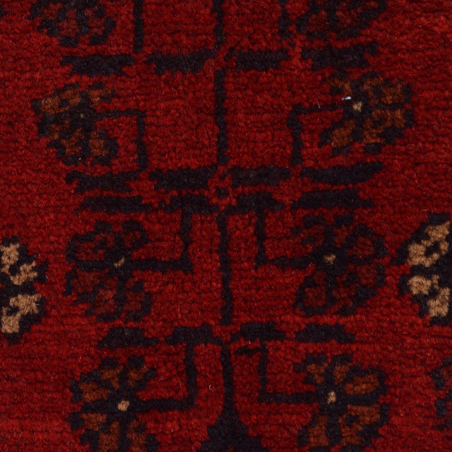 Red Color Khal Mohammadi Rug 3' 5" x 4' 8" ft / 104 x 141 cm - No. B34185